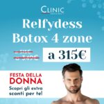Relfydess Botox - 4 zone uomo